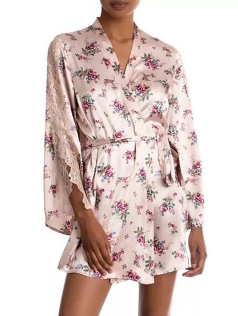 My Fair Lady Satin Robe by In Bloom by Jonquil